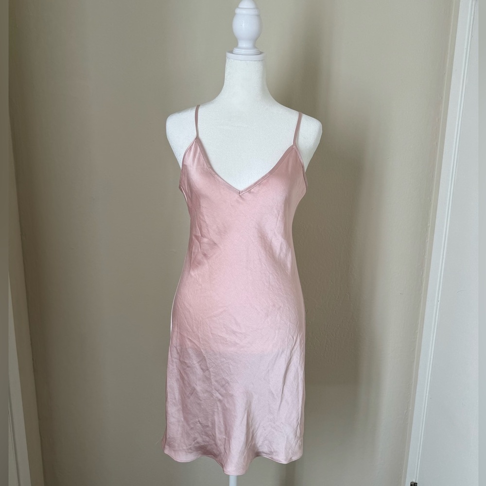 Aritzia Wilfred Satin mini dress